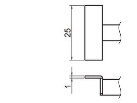 HAKKO Replacement Hot Tweezer Tips A1385, Tip for the FX-888DX / FX-8804, 950 SMD